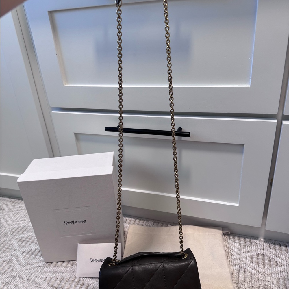 Saint Laurent Quilted Shoulder Bag - Picture 12 of 17